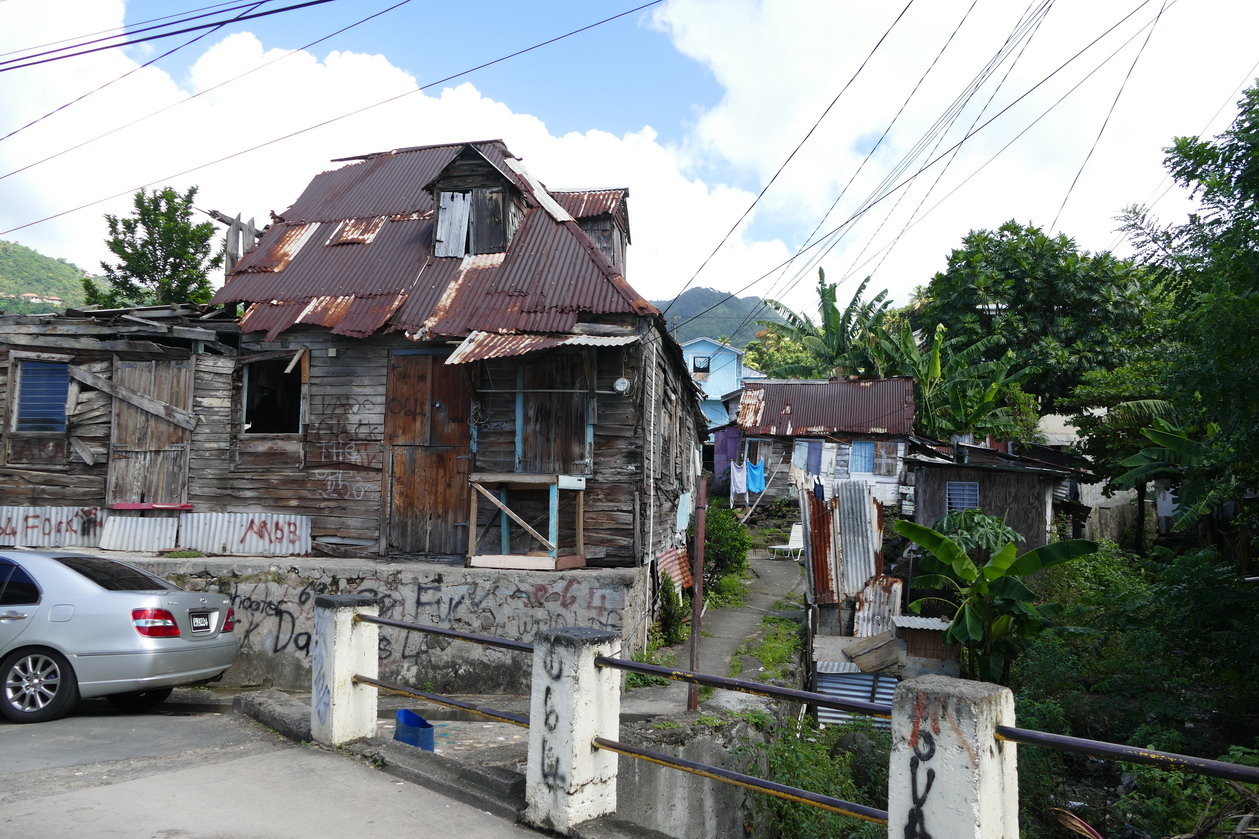 36. Soufriere, quartier pauvre