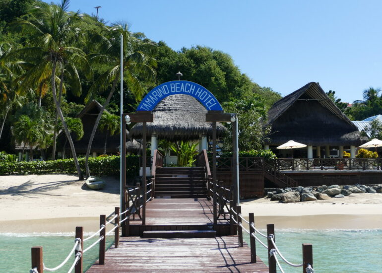 37. Canouan, baie de Charlestown, Tamarind beach hotel