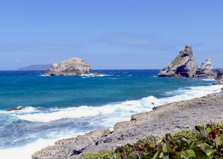 37. Guadeloupe, la Pointe des châteaux
