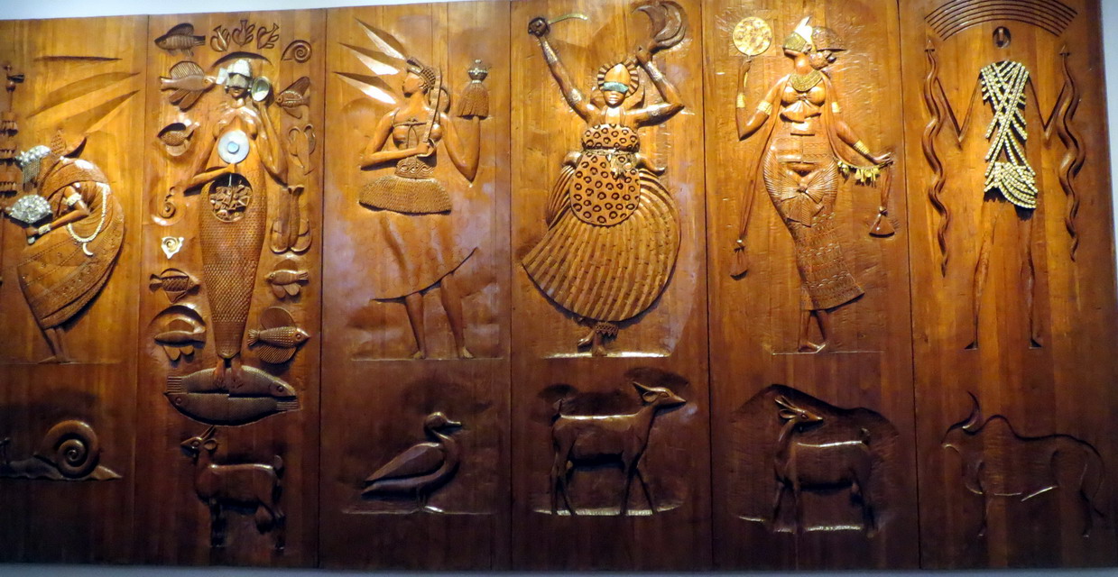 37. SdB, centre historique, musée afro-brésilien, divinités africaines