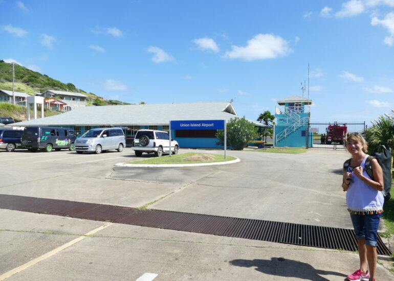 37. Union island, Clifton, le petit aéroport