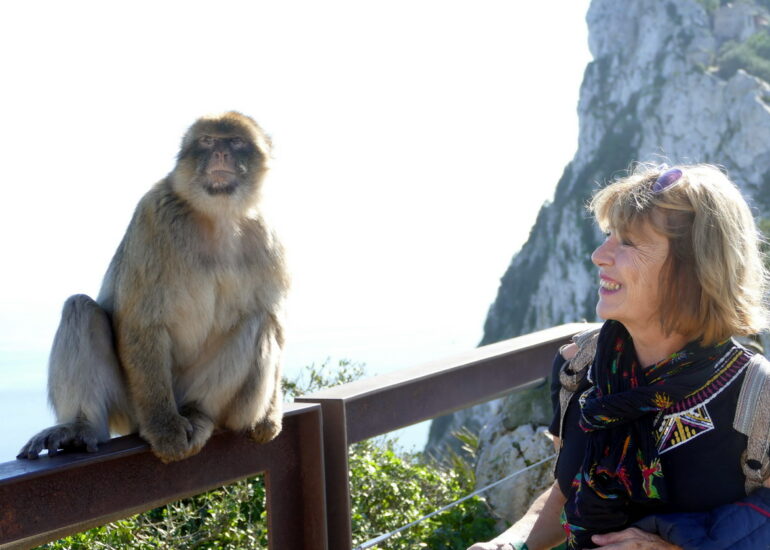 38. Gibraltar, sur le rocher