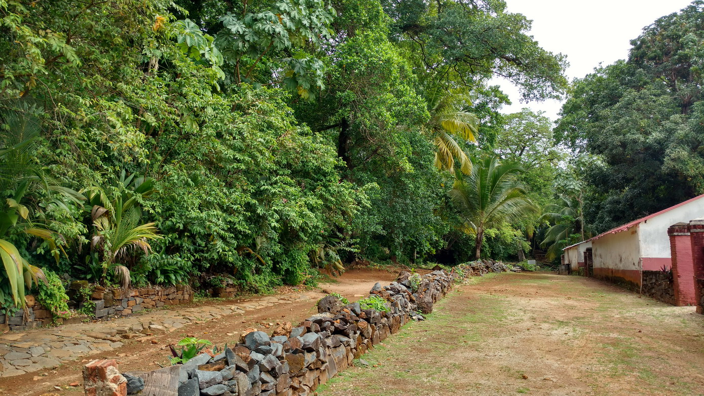 38. Île St Joseph, un sentier de randonnée aménagée par la Légion