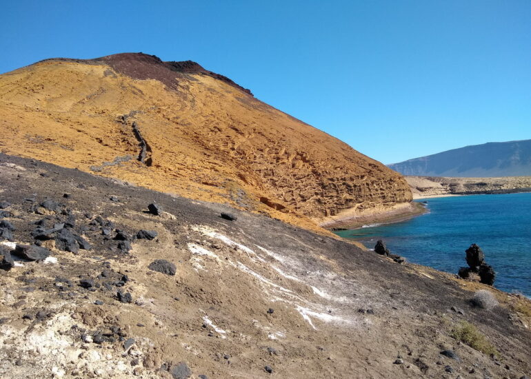 39. La Graciosa - la côte sud, déchiquetée