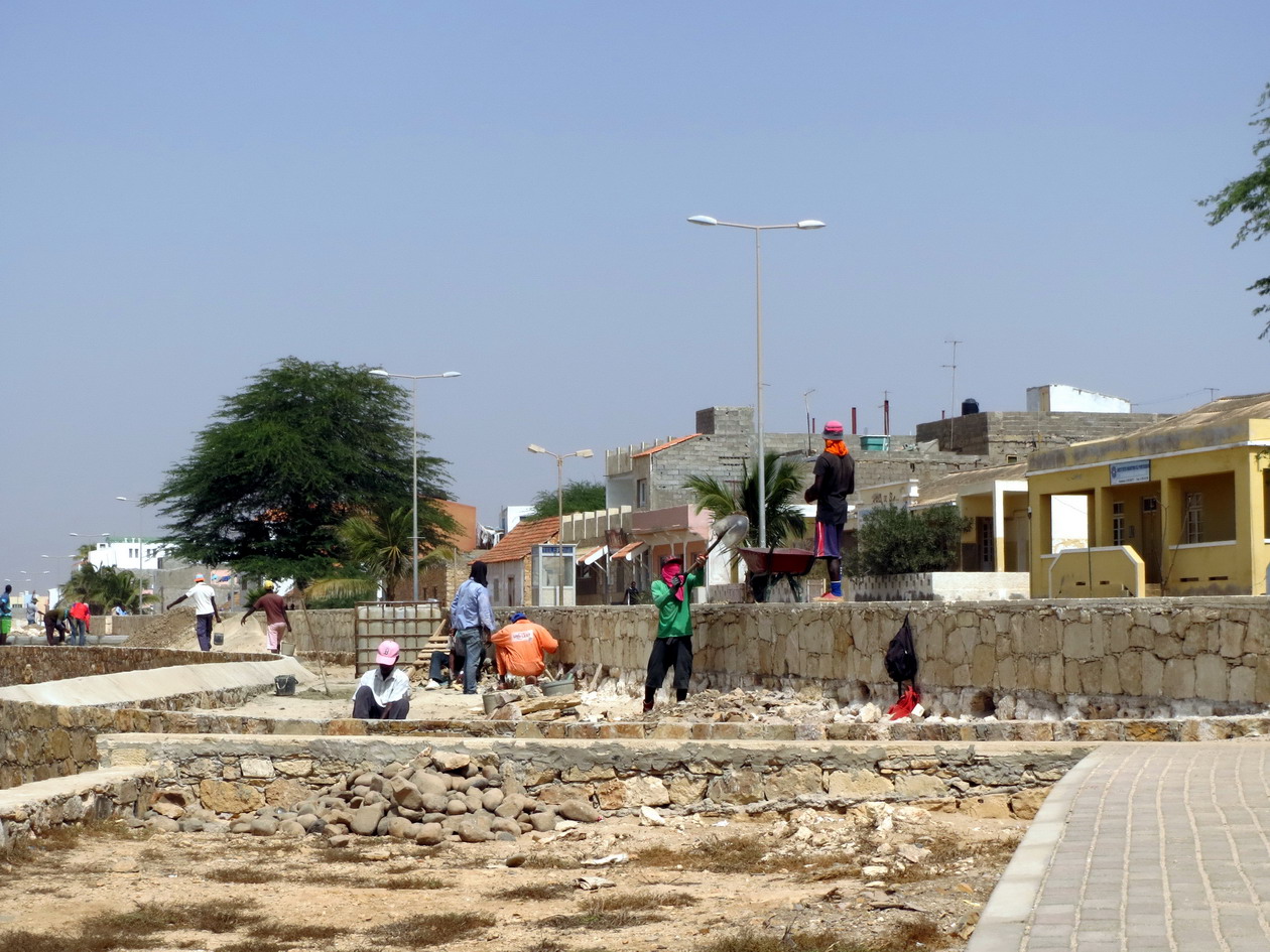 4. Vila do Maio, le front de mer en travaux