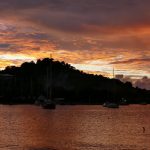 40. Un ciel du soir en feu