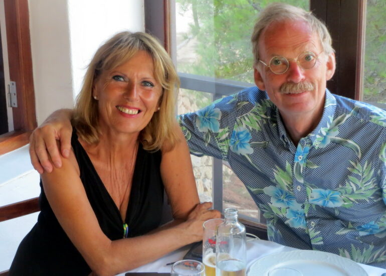 37. Ibiza, restaurante de la cala d'Hort