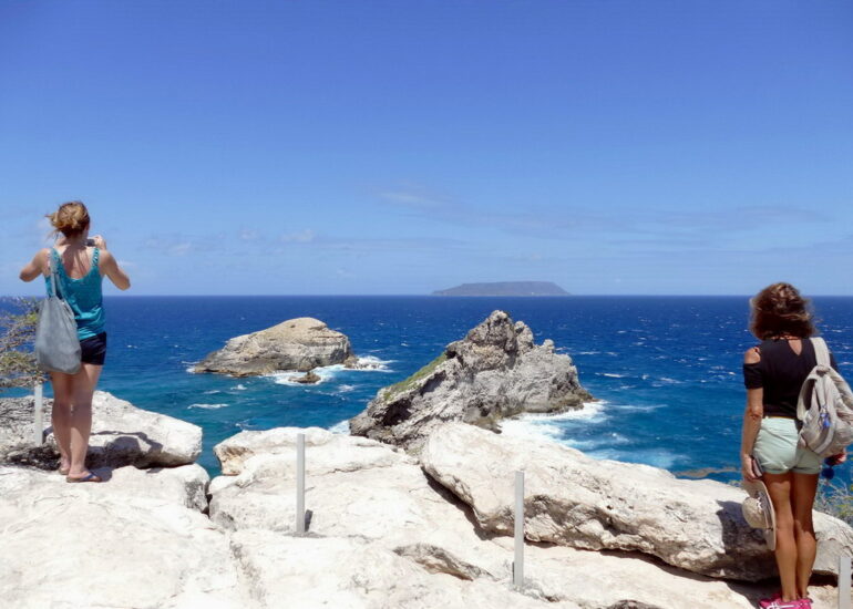 41. Guadeloupe, la Pointe des châteaux