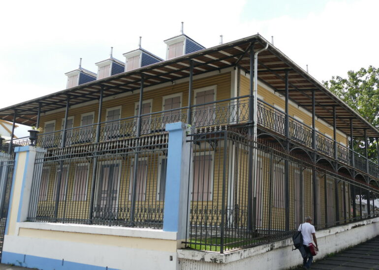 41. Pointe-à-Pitre ; la maison du patrimoine dont on ne sait pas trop ce qui s'y passe