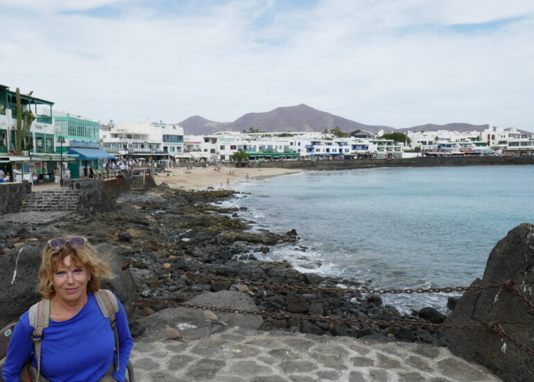 42. Lanzarote, Playa Blanca, site touristique au sud de l'île