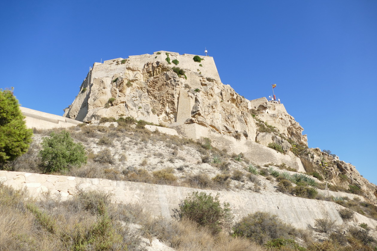 43. Alicante, el castillo de Santa Barbara