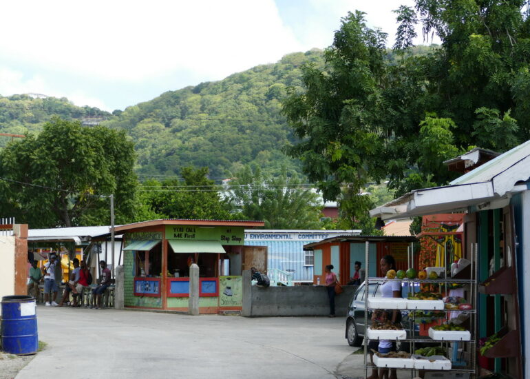 43. Hillsborough, le chef-lieu de l'île