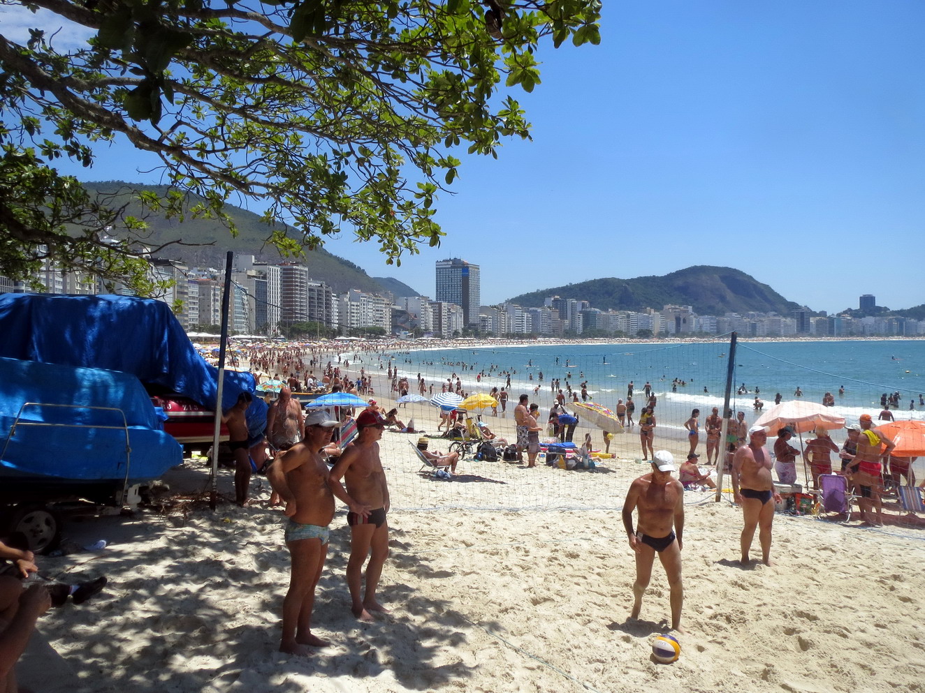 43. Plage de Copacabana, beach volley, sport national