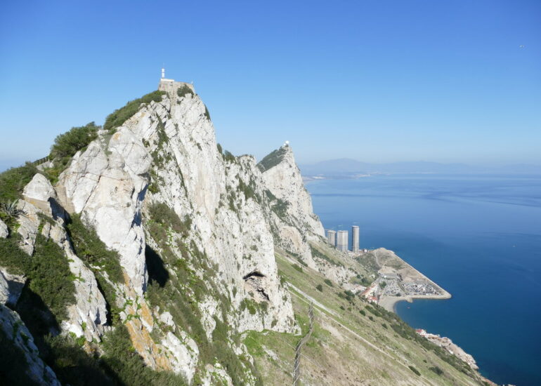 44. Gibraltar, sur le rocher