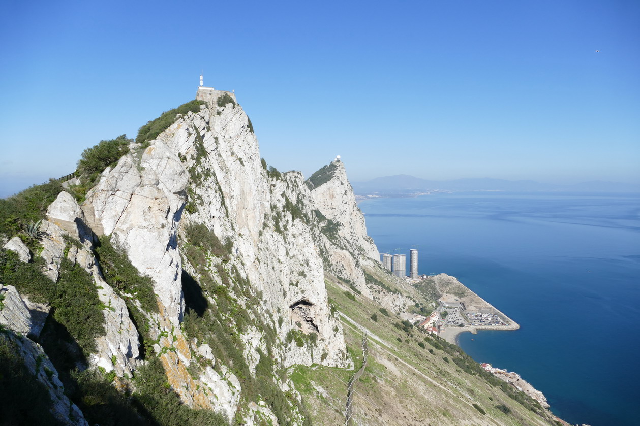 44. Gibraltar, sur le rocher