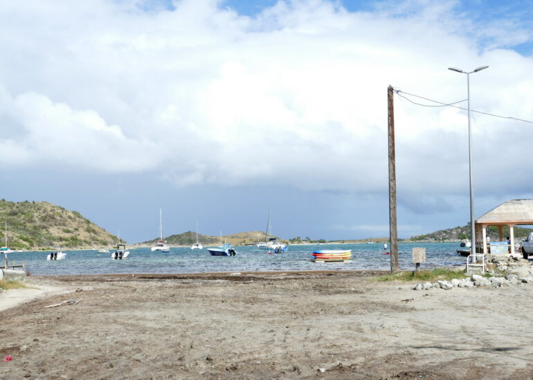 45. St Martin, la côte orientale, l'anse Pinel
