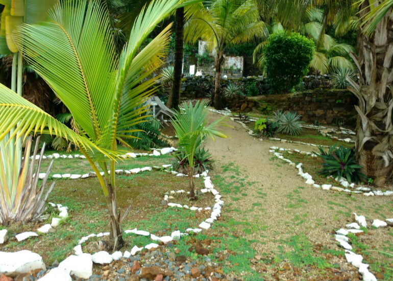 45. Île St Joseph, le jardin aménagé par Bogdan