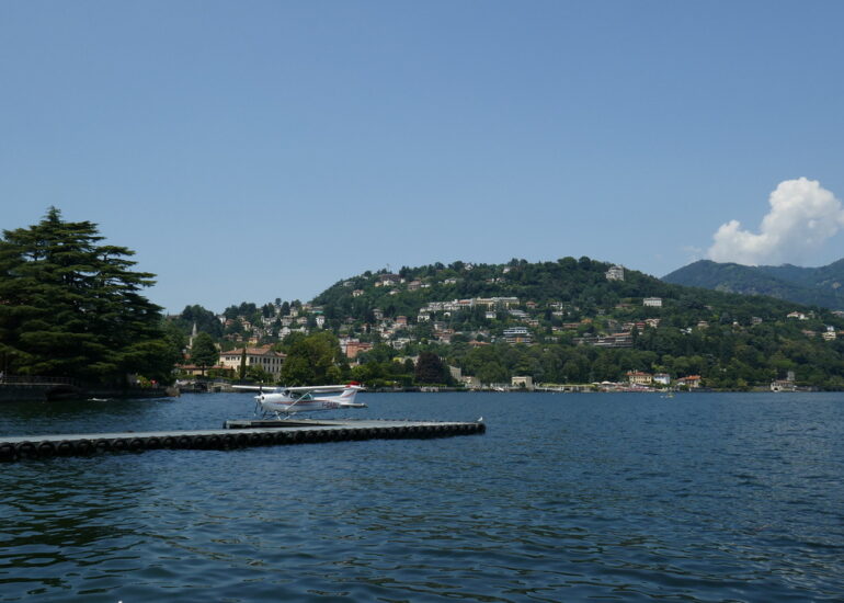 46 Lac de Côme, l'aérodrome maritime de Côme