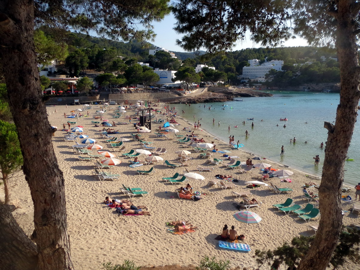 43. Ibiza, la plage de la cala de Portinatx