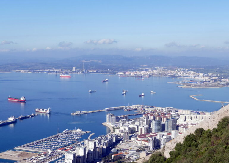 48. Gibraltar, sur le rocher