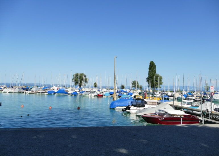 49. Le lac de Constance - rive sud, marina d'Arbon