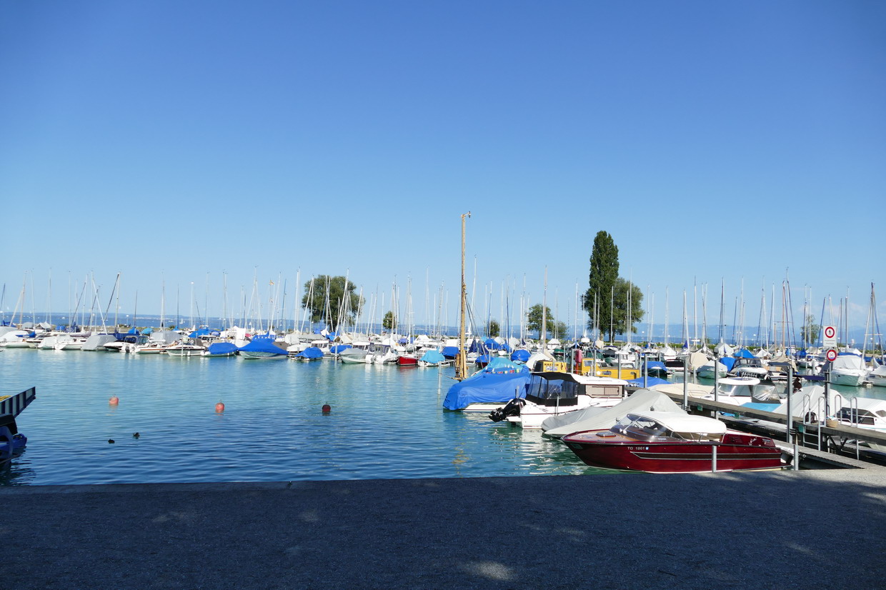 49. Le lac de Constance - rive sud, marina d'Arbon