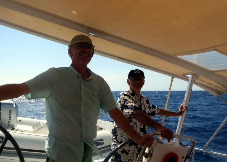 45. Retour vers Palma par vent d'E de 15 à 20 nds