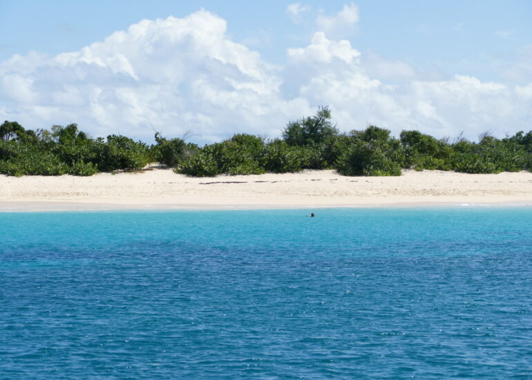 49. St Martin, plage de l'îlot Tintamarre