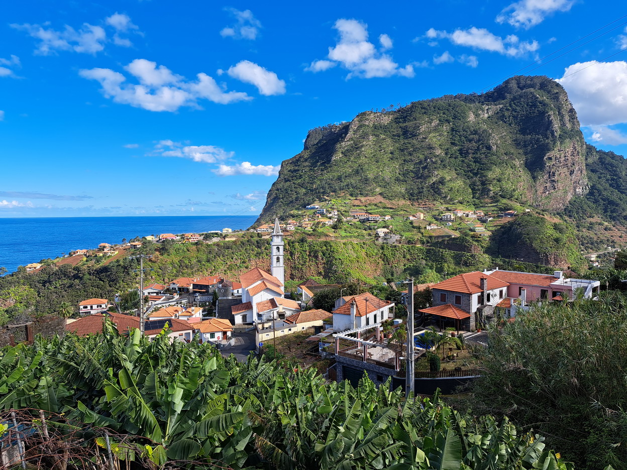 58. Madère, Faial sur la côte au nord