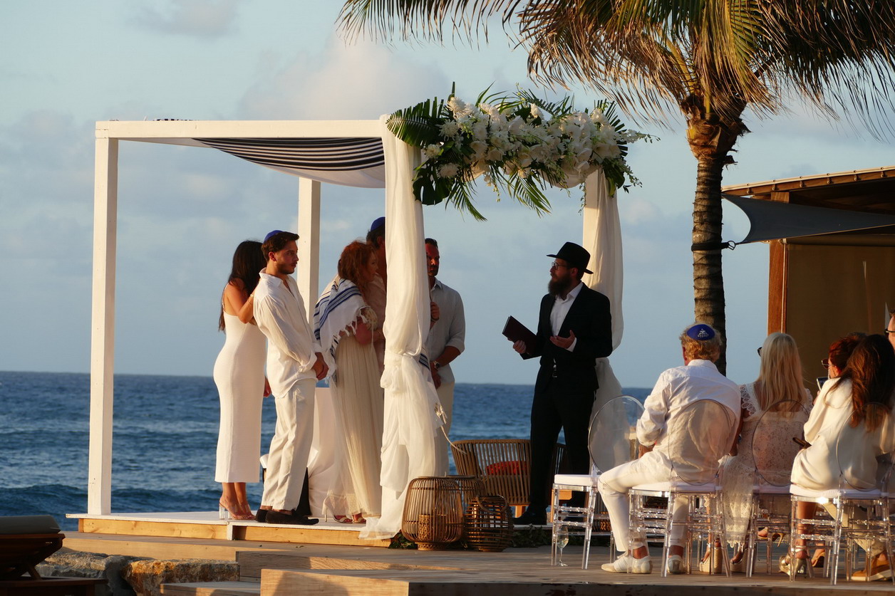 68. St Barth, au luxueux hôtel St Christopher - un mariage juif