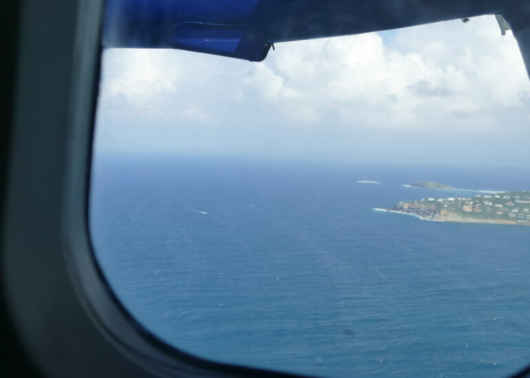 71. St Barth, dernière vue de l'île