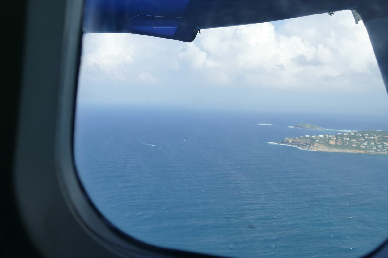 71. St Barth, dernière vue de l'île