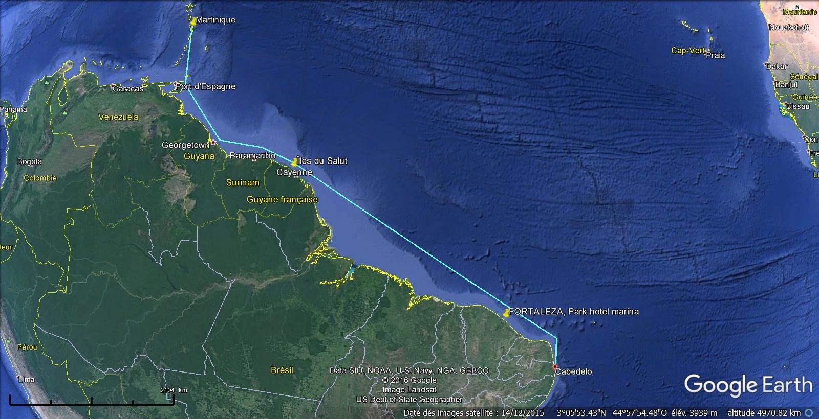 Croisière vers les Caraïbes