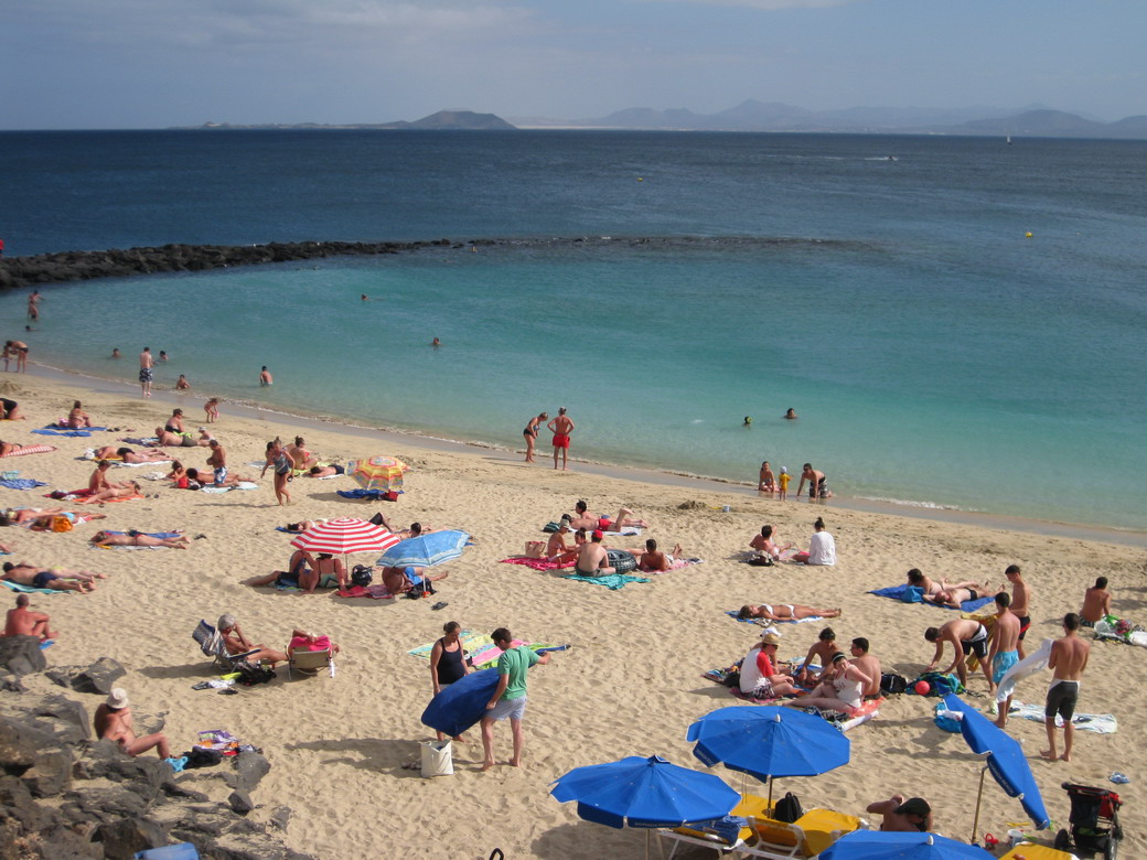 13. Île de Lanzarote, Playa blanca