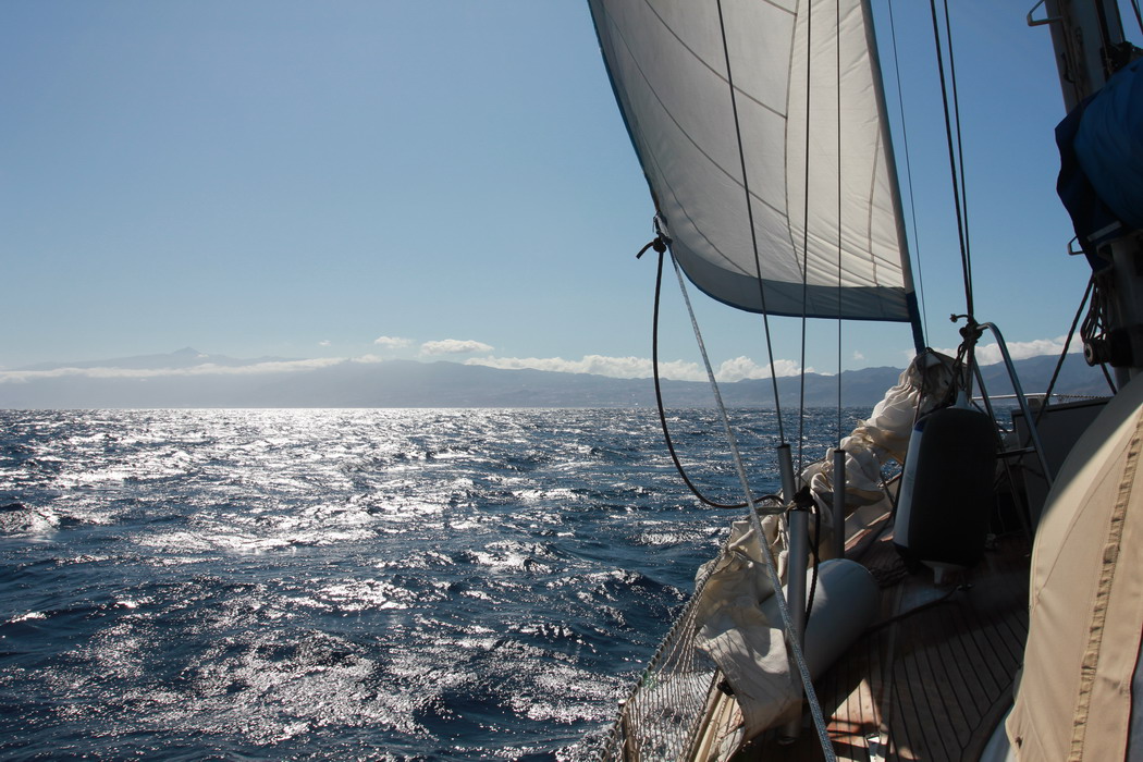 19. Vers Tenerife avec un bon alizé