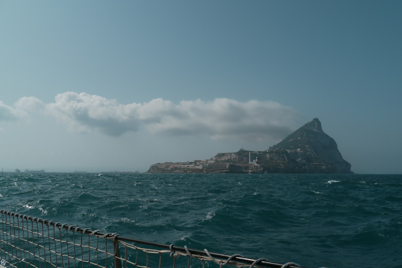 24. La forme caractéristique du rocher de Gibraltar