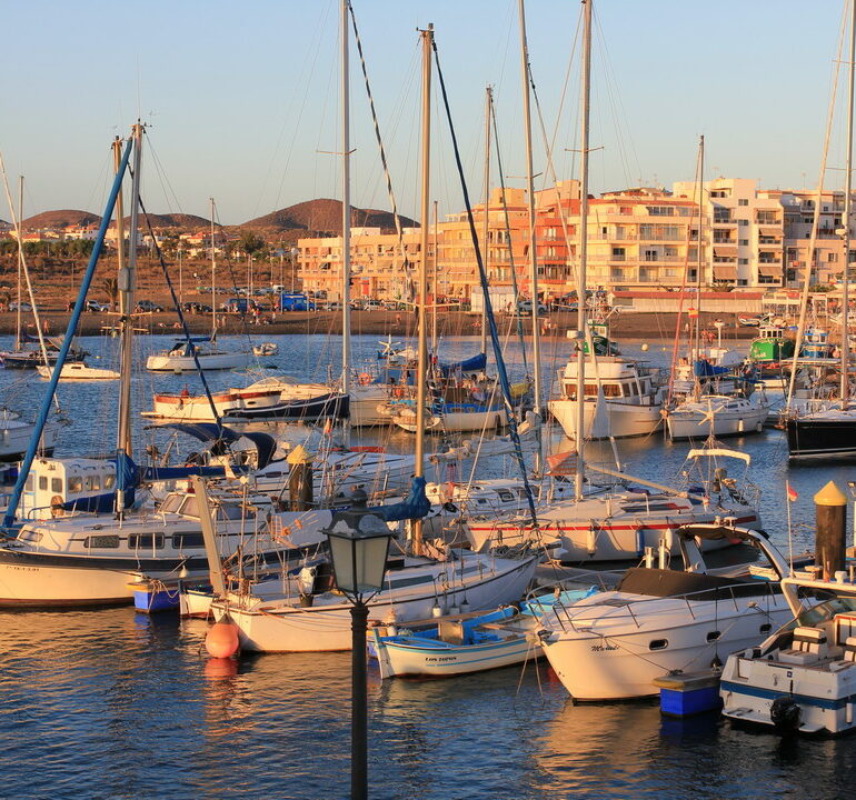 01. Île de Tenerife, marina de Las Galletas