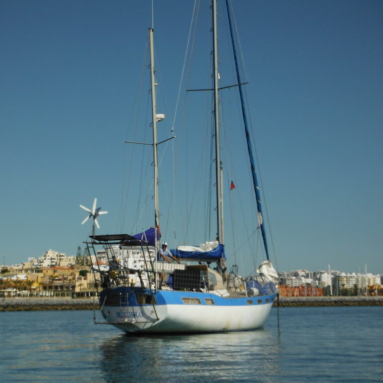 21. Portugal, Algarve, l'avant-port de Portimao