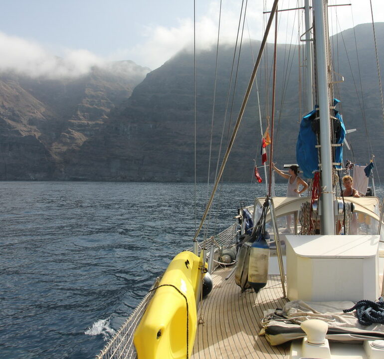 21. Tenerife, en direction de l'île de La Gomera