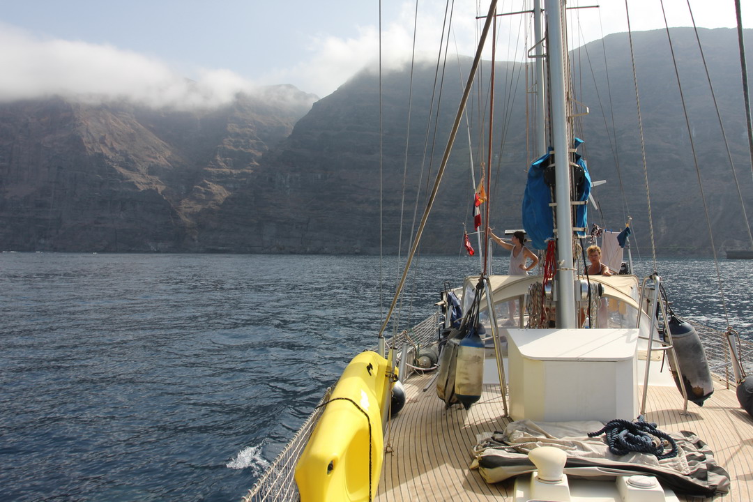 21. Tenerife, en direction de l'île de La Gomera