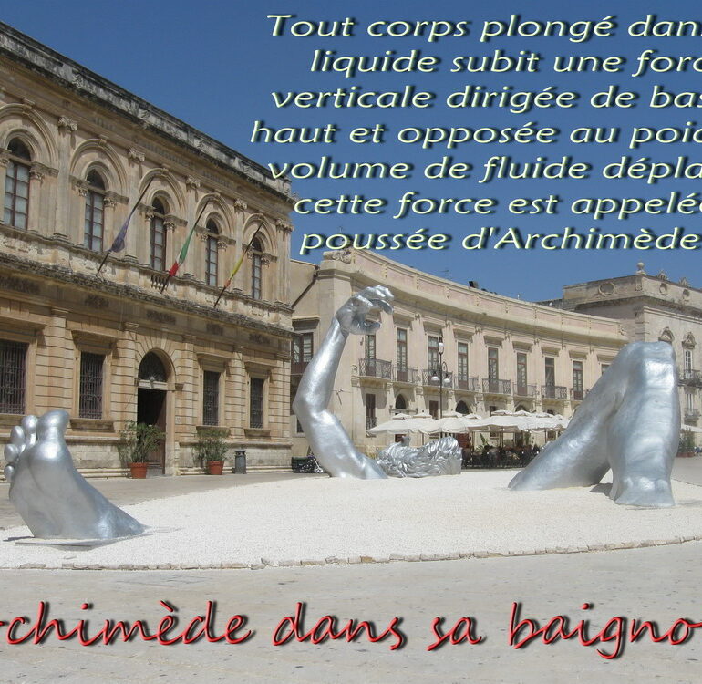 23. Syracuse, place Duomo, et Archimède