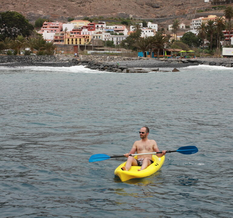 25. La Gomera, exercice nautique
