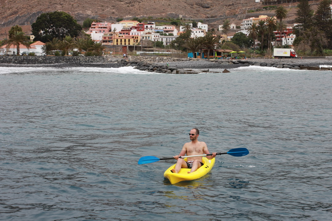 25. La Gomera, exercice nautique