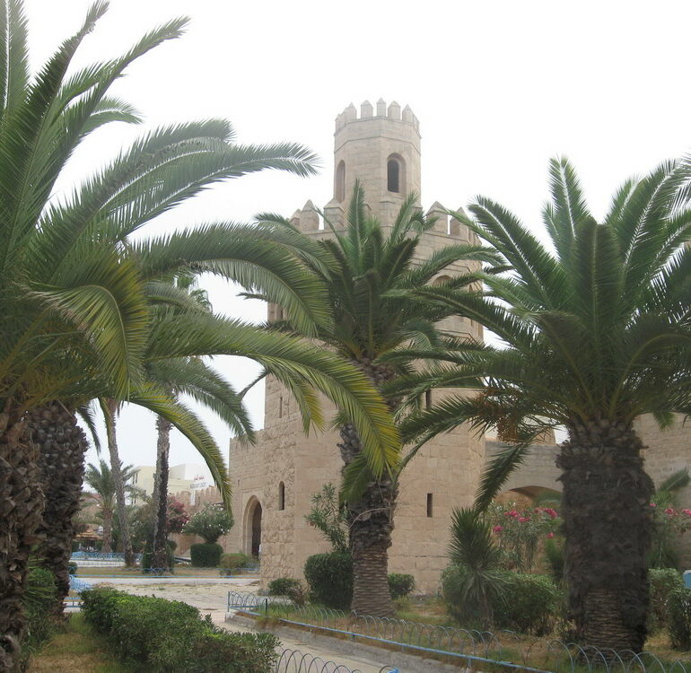 31. Monastir, Tunisie, le grand Ribat, but de notre croisière