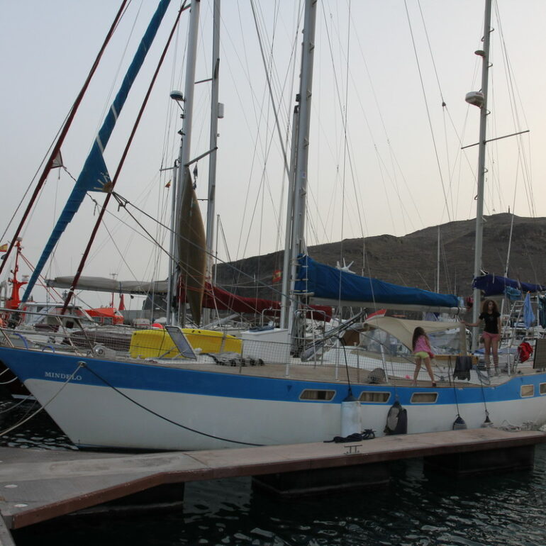 33. La Gomera, marina de San Sebastian