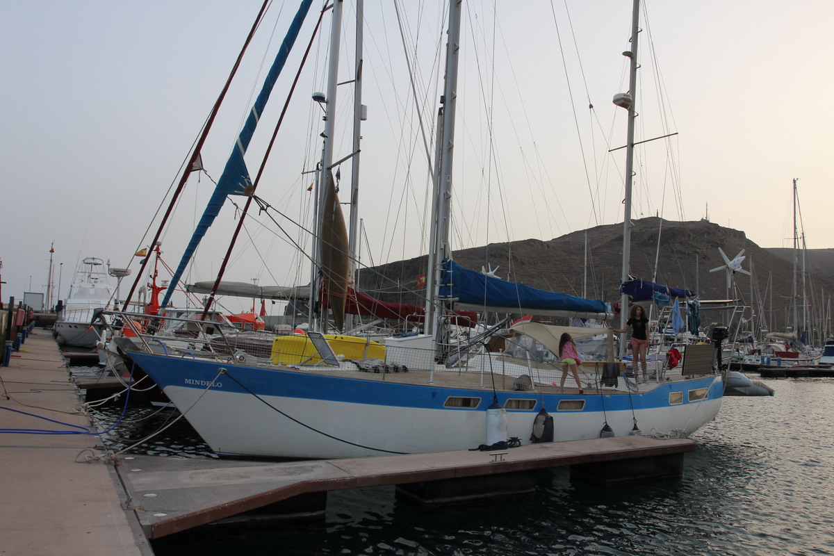 33. La Gomera, marina de San Sebastian