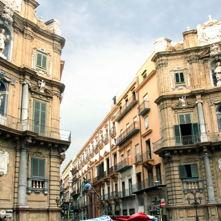 35. Palerme, la piazza Vigliena