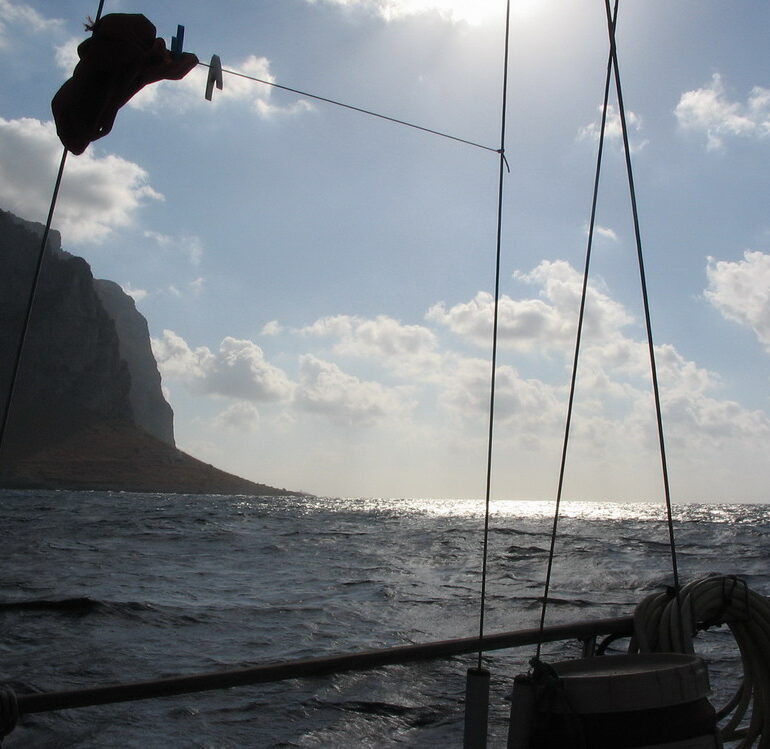 8. Cap Gallo ouvrant la baie de Palerme