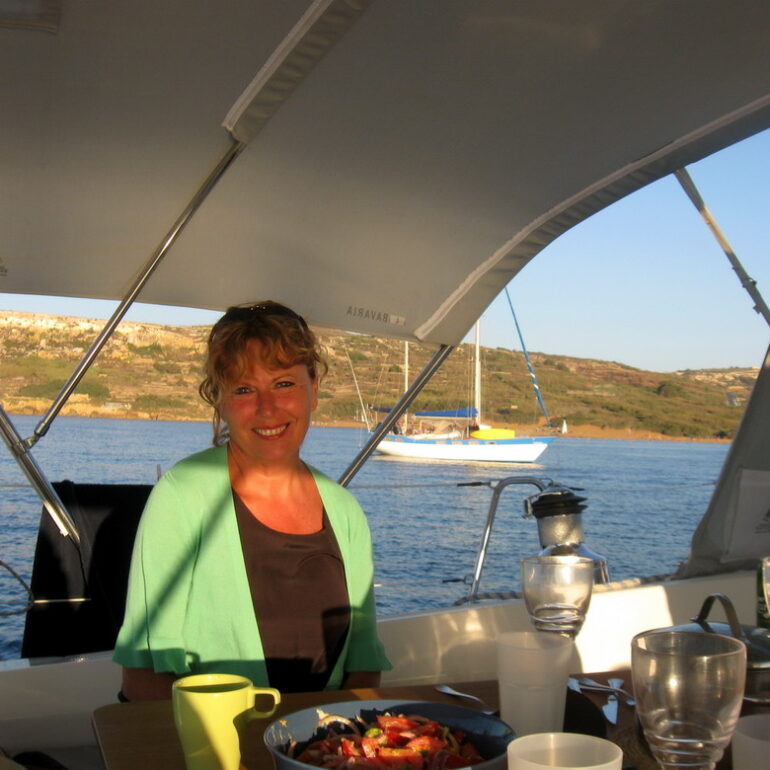 9. Sur le bateau de Willi