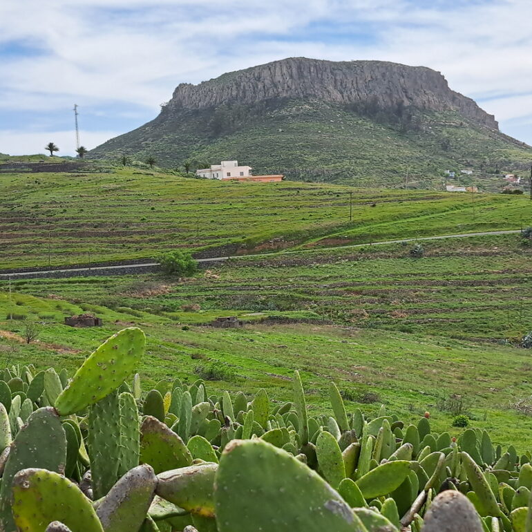31. La Gomera, Valle Gran Rey, la forteresse naturelle de Chipude